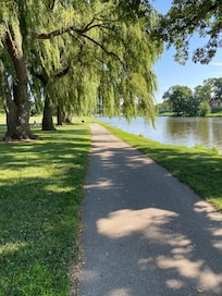 A most beautiful riverside park