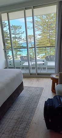 View from our room on arrival