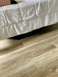 Box spring all torn contents falling out