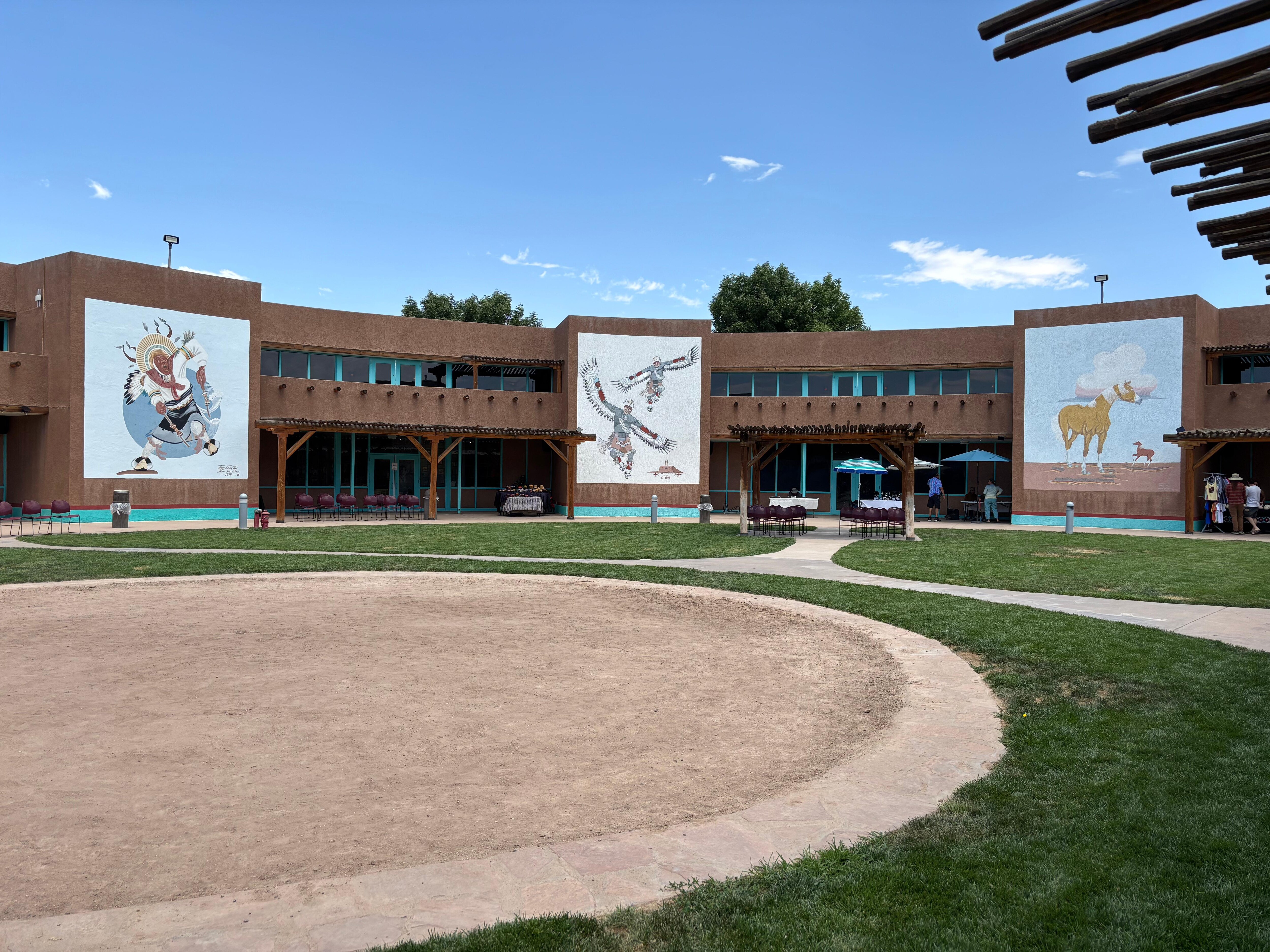 Indian Pueblo Cultural Center.  Has a great restaurant - Pueblo Kitchen
