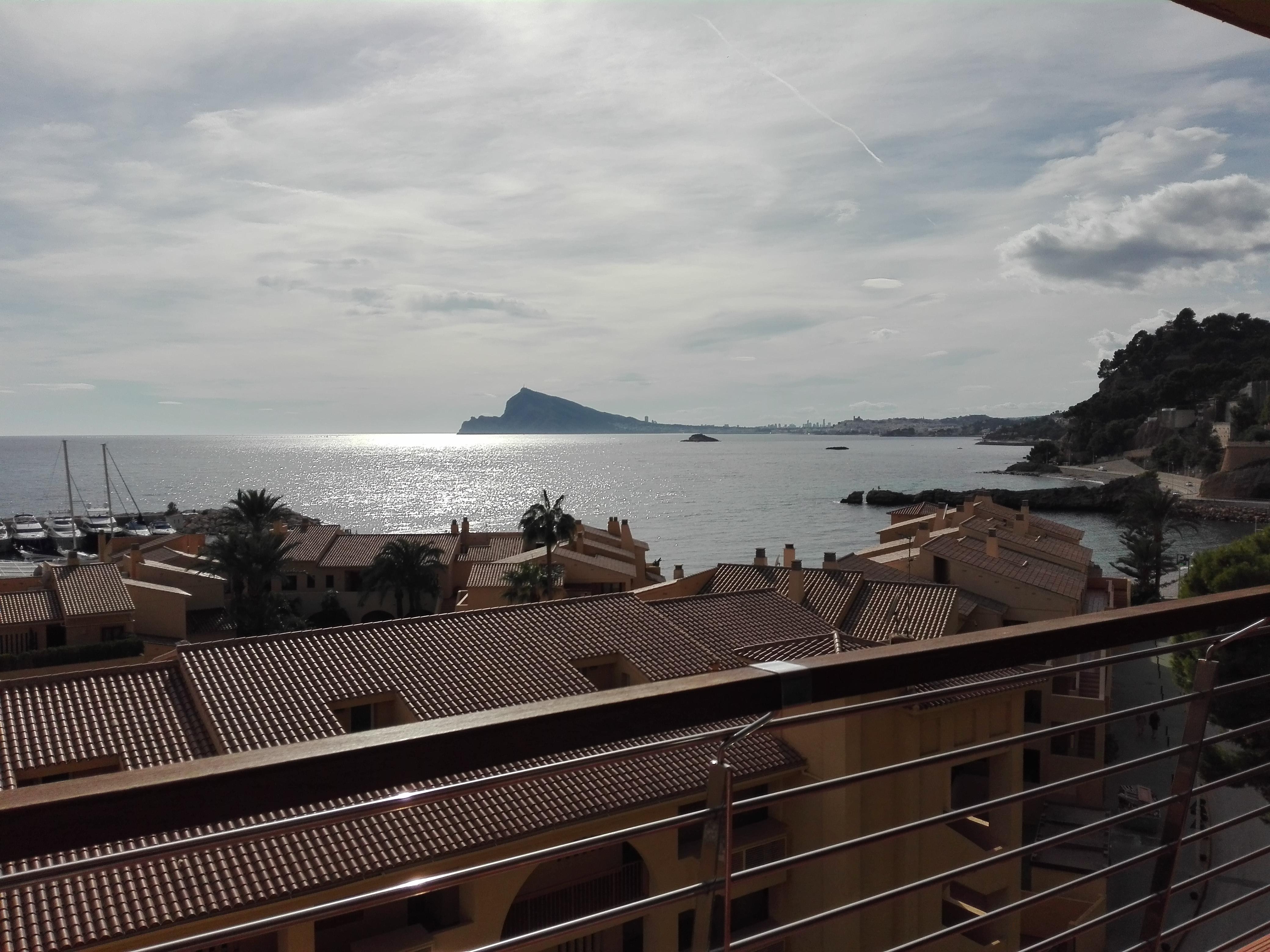 Vista a Altea desde el balcon