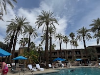 Pretty pool area.