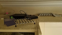 Top of kitchen cabinet