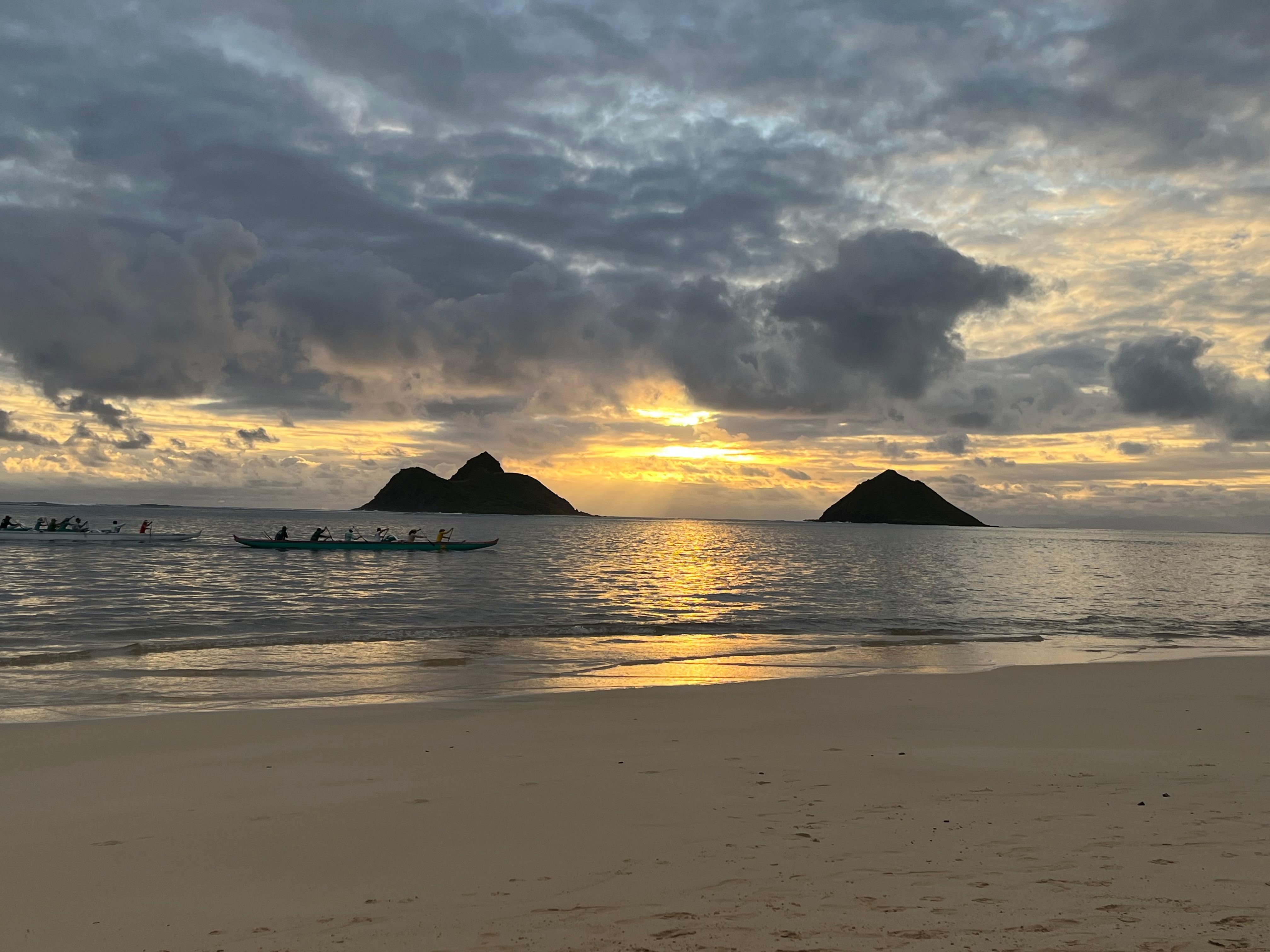Lanikai Beach sunrise.