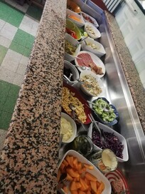 Buffer crudités du midi