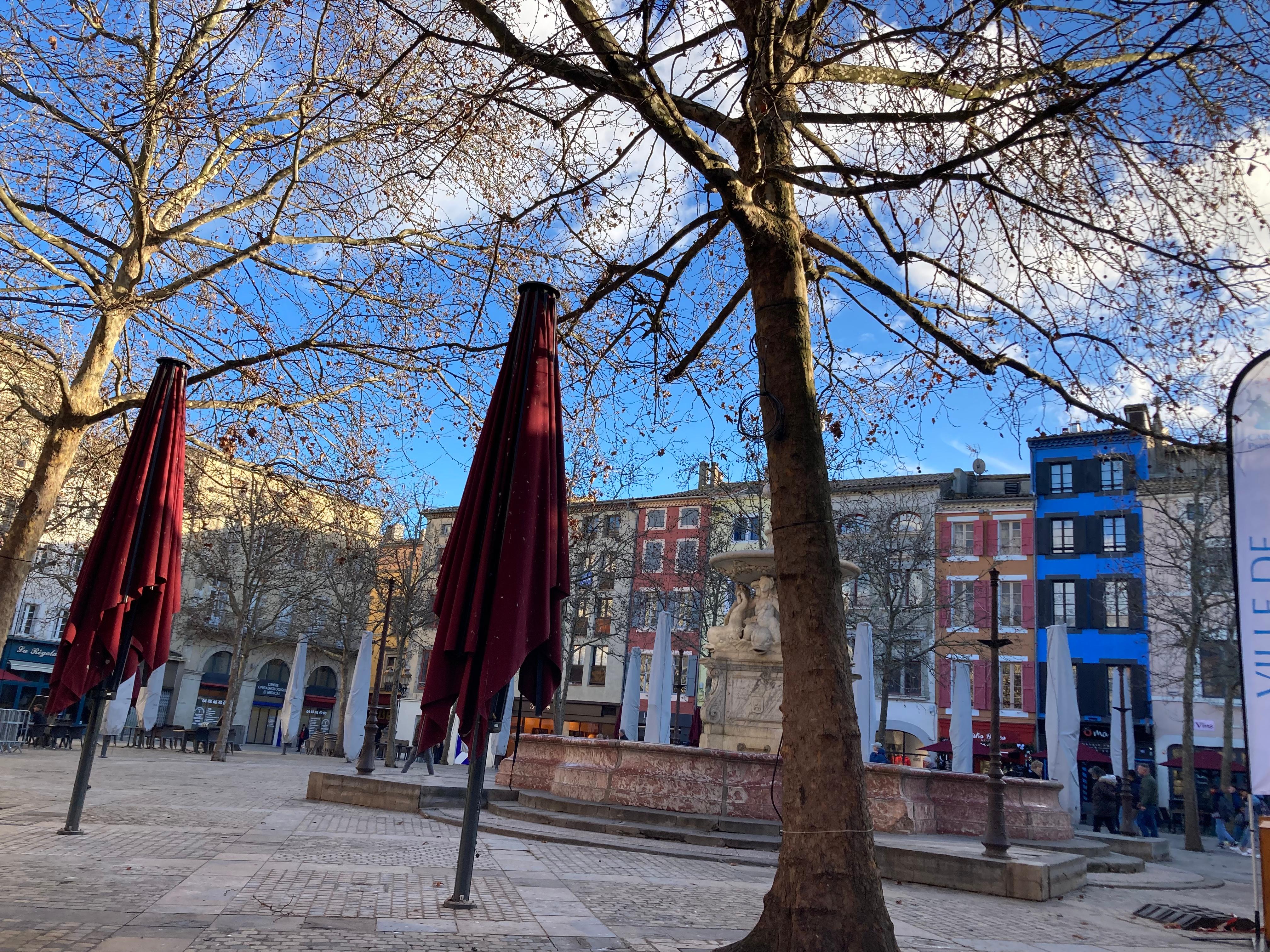 City centre square