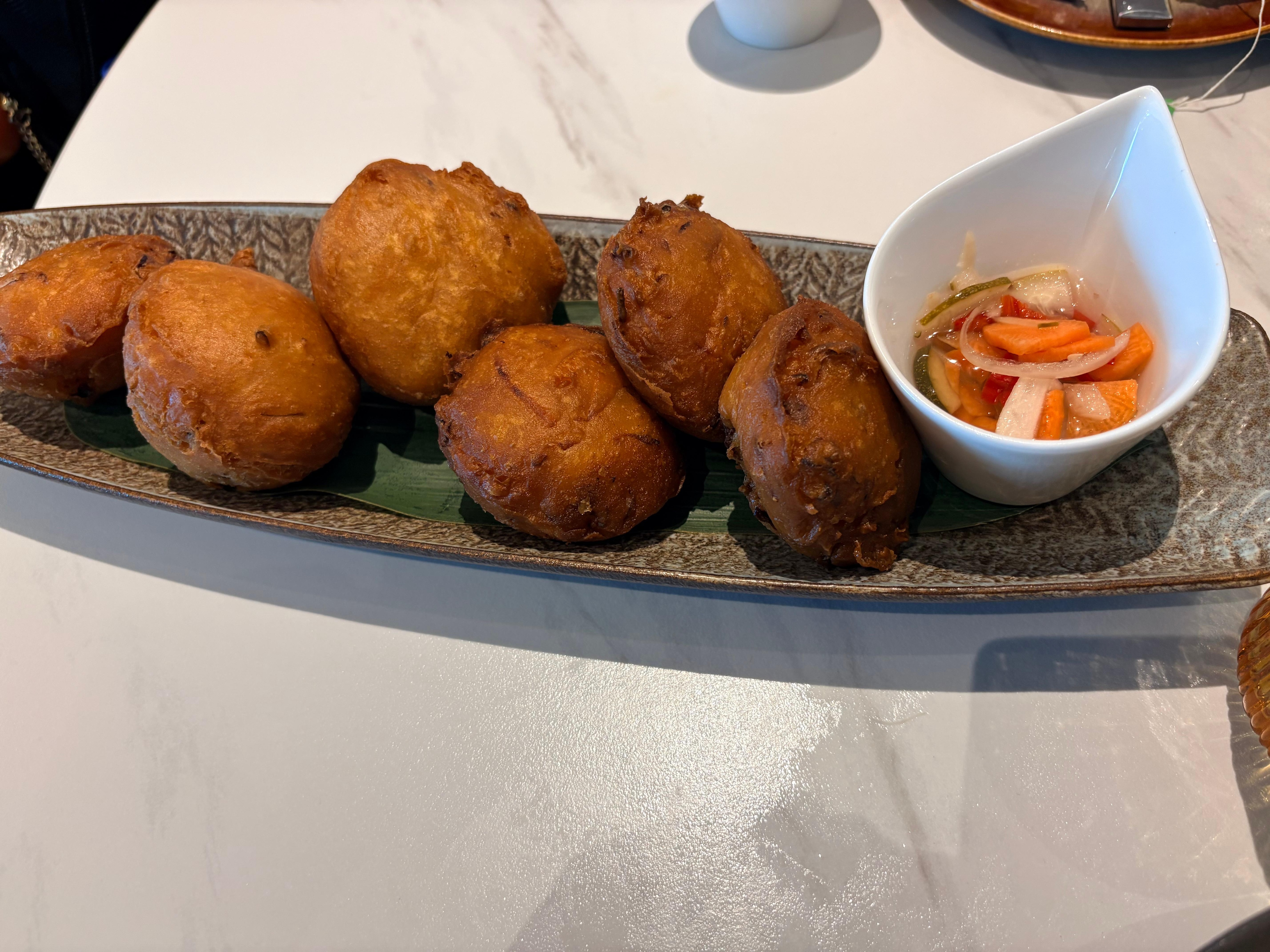 This deep fried shrimp appetizer was sooooo good!  I’m definitely coming back for that! 