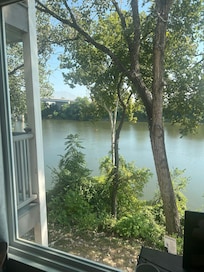 View from dining room