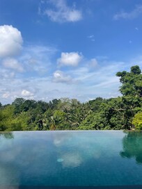 Beautiful view from the pool