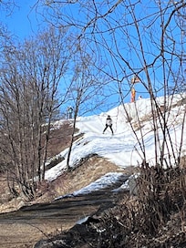 Abfahrt zur HĂŒtte
