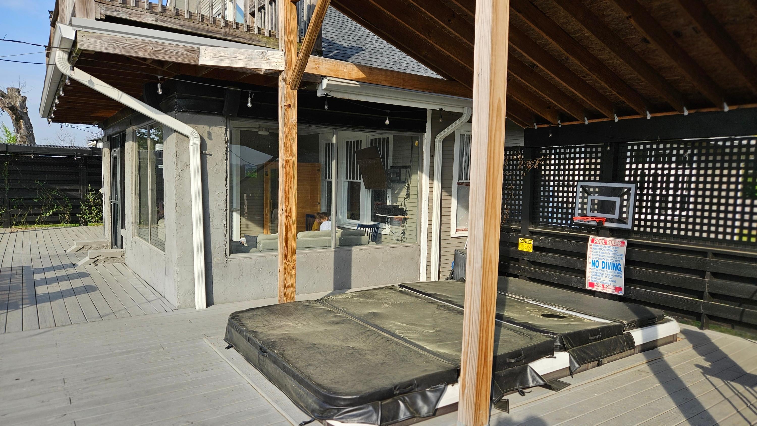 Cover torn and dirty, and windows broke