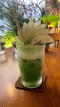 Fresh juice in café