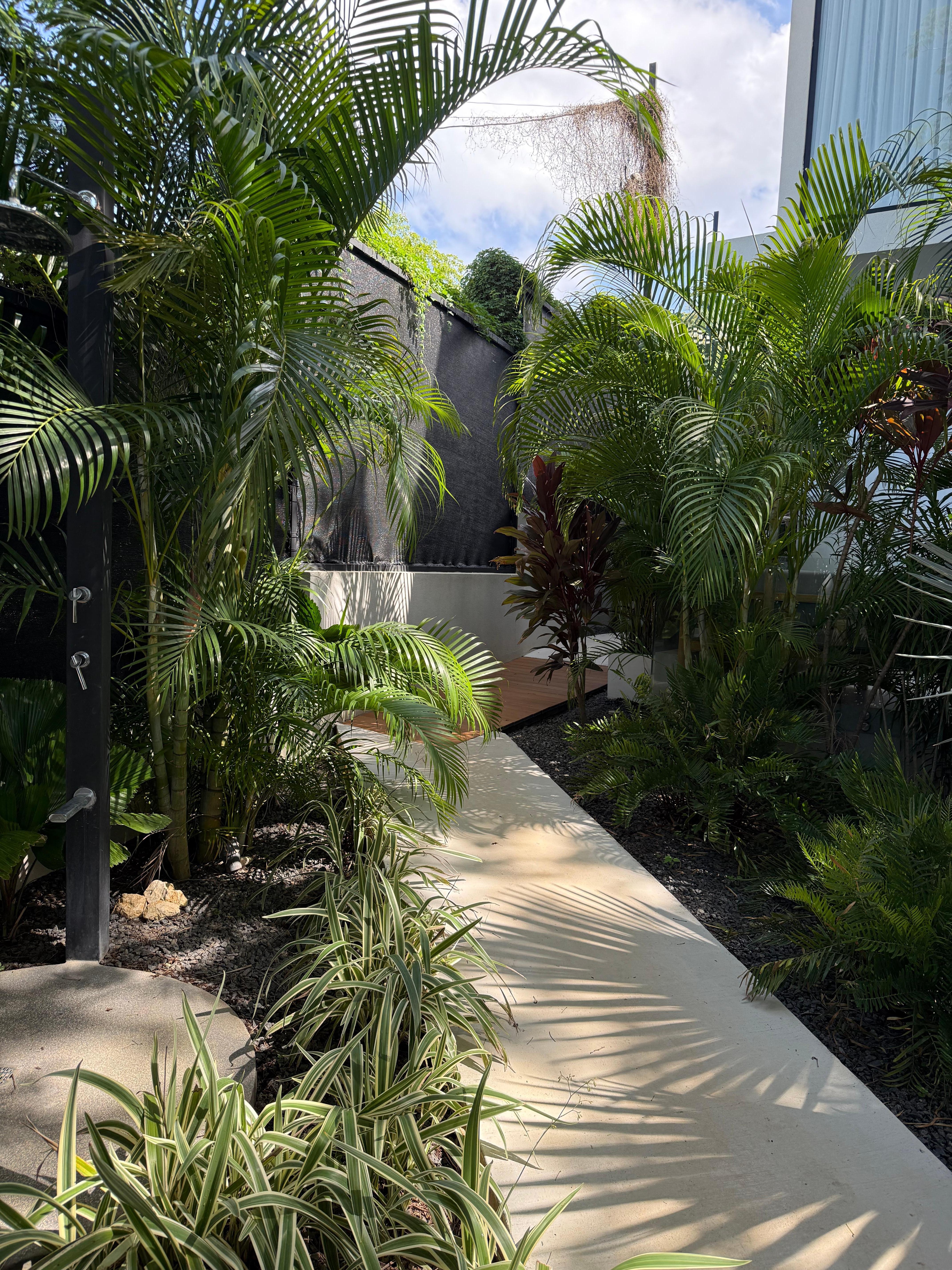 Walk to our villa door