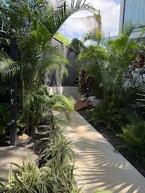 Walk to our villa door