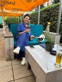 Terrasse de l’hôtel