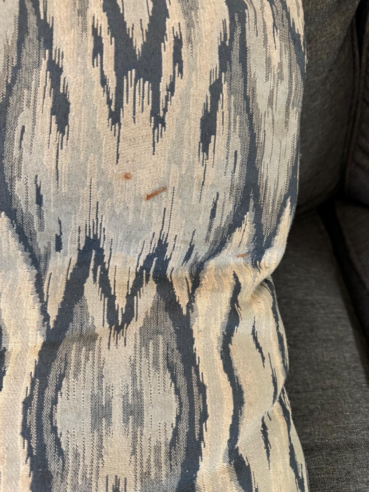 Stains in couch 