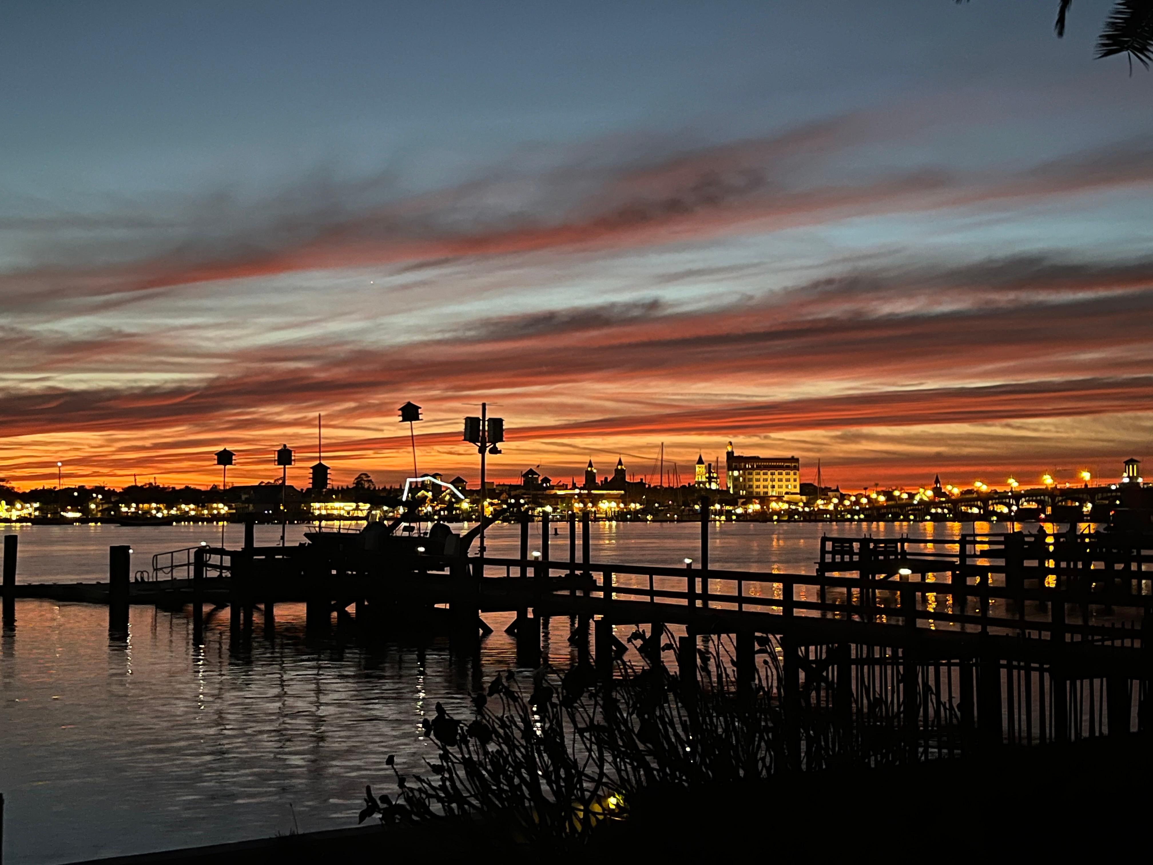 St Augustine at night. Beautiful!
