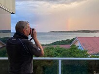 One of the many areas of the house that you get great views from.