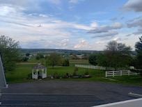 View from the balcony of the loft room