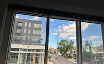 Window above bed