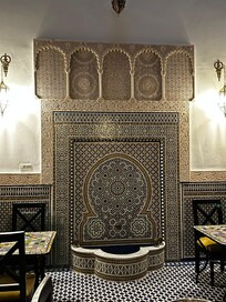 View of part of the “lobby”. This is where you’ll eat breakfast.