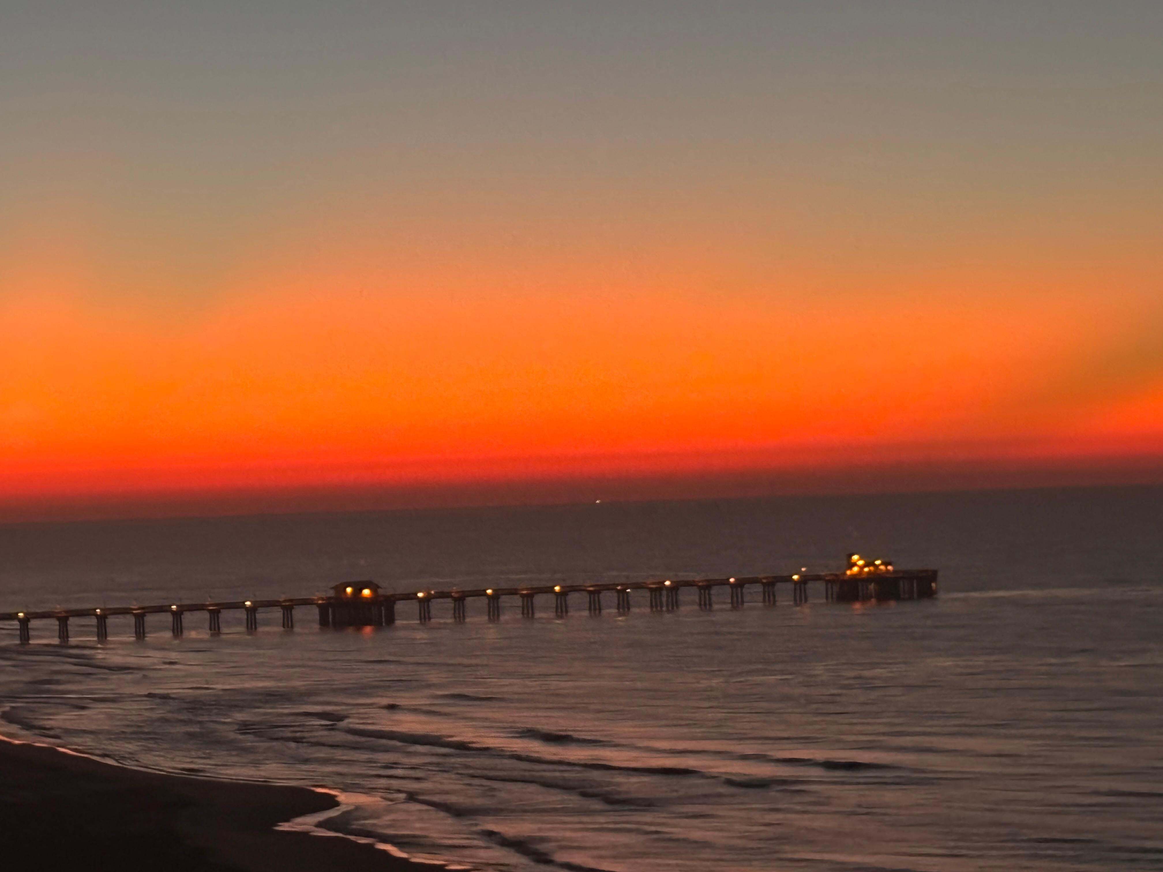  Beautiful sunrise from master bedroom. 