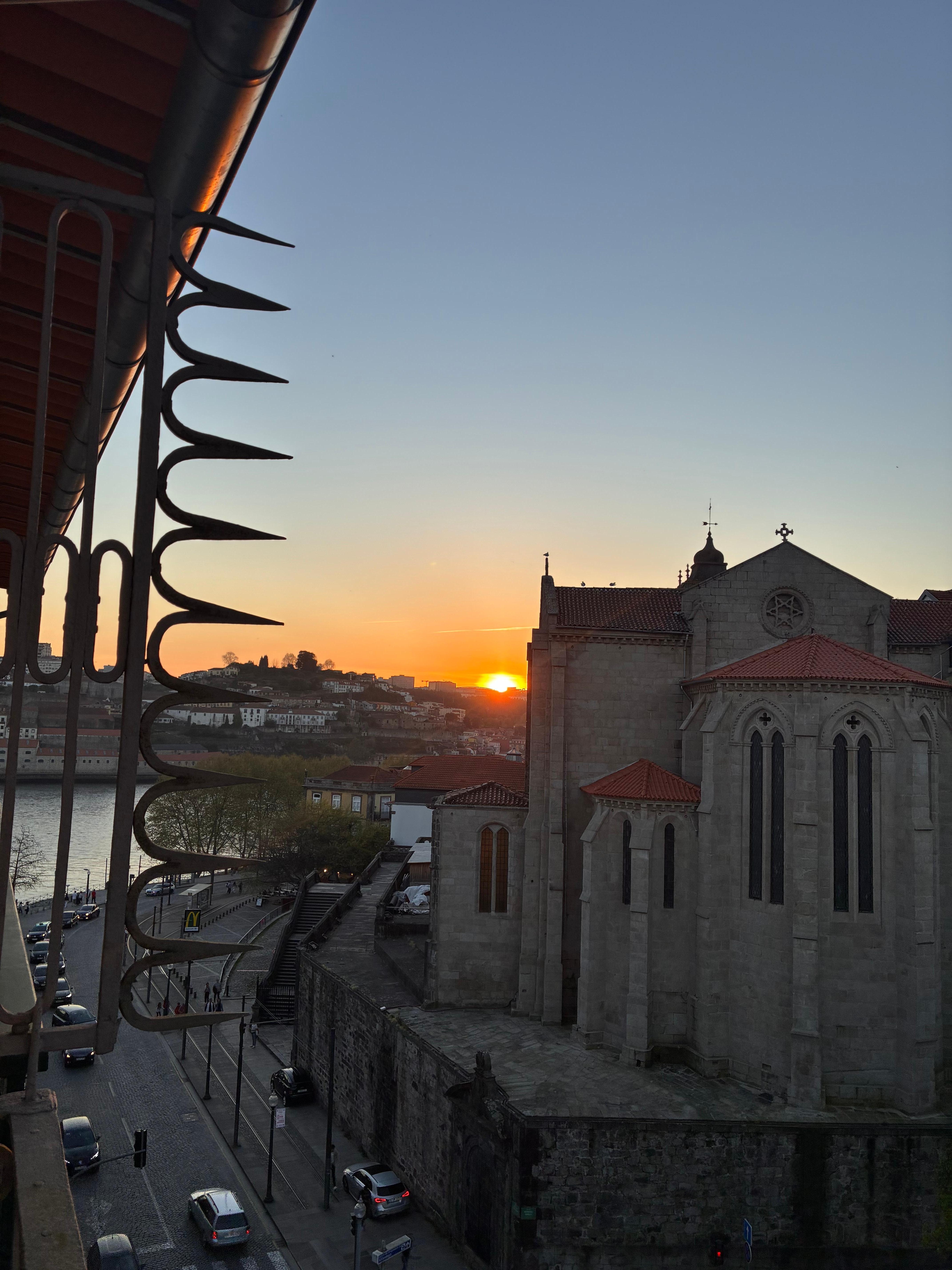 Sunset view from front windows/terrace
