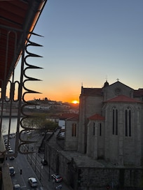 Sunset view from front windows/terrace