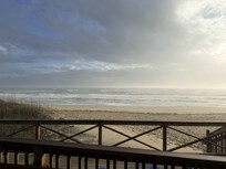Beach picture from the sitting area