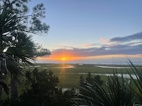 Sunrise from second story deck