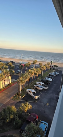 View from our room balcony
