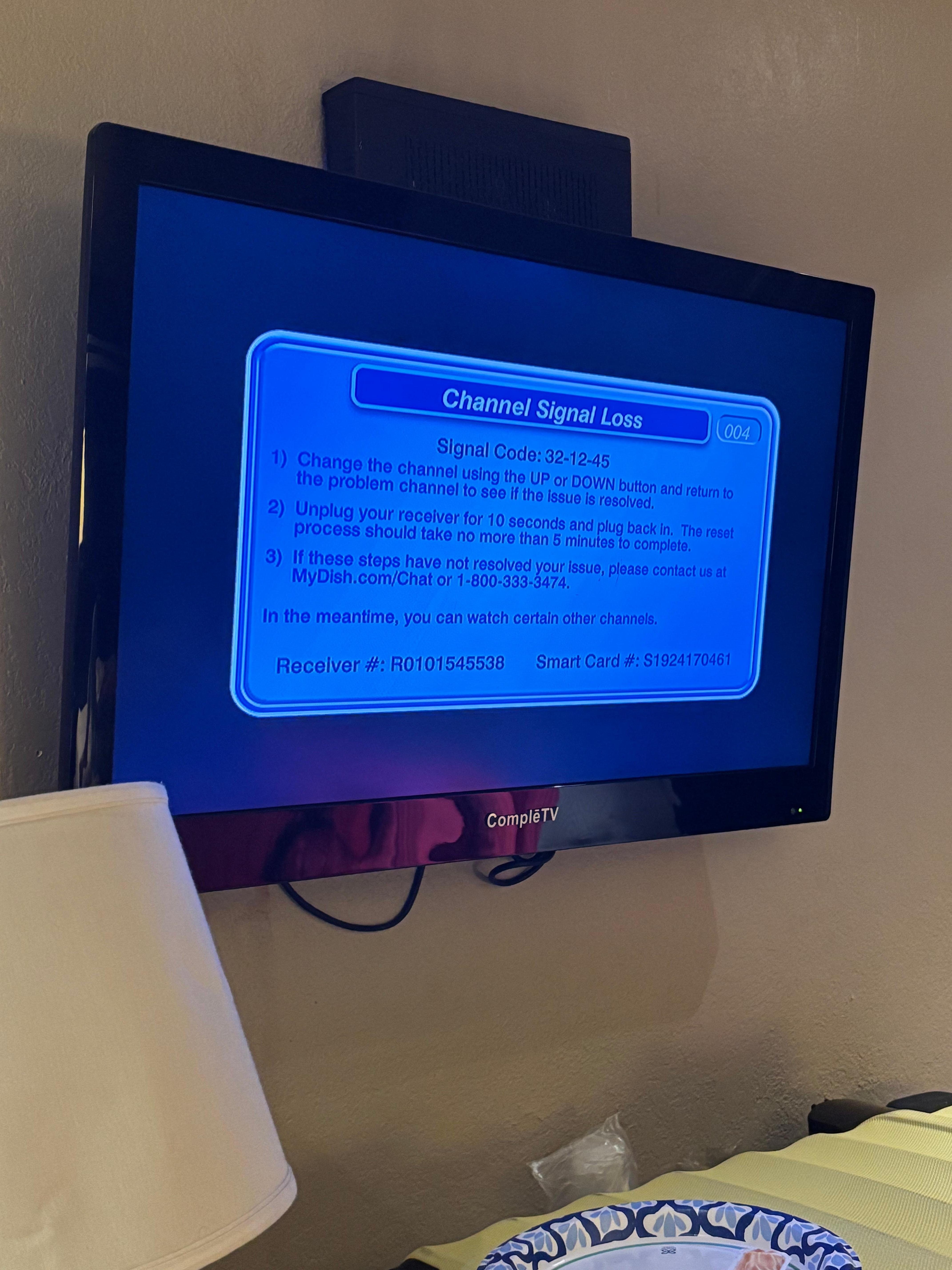Tv issue