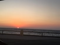 Sunset facing Turkey