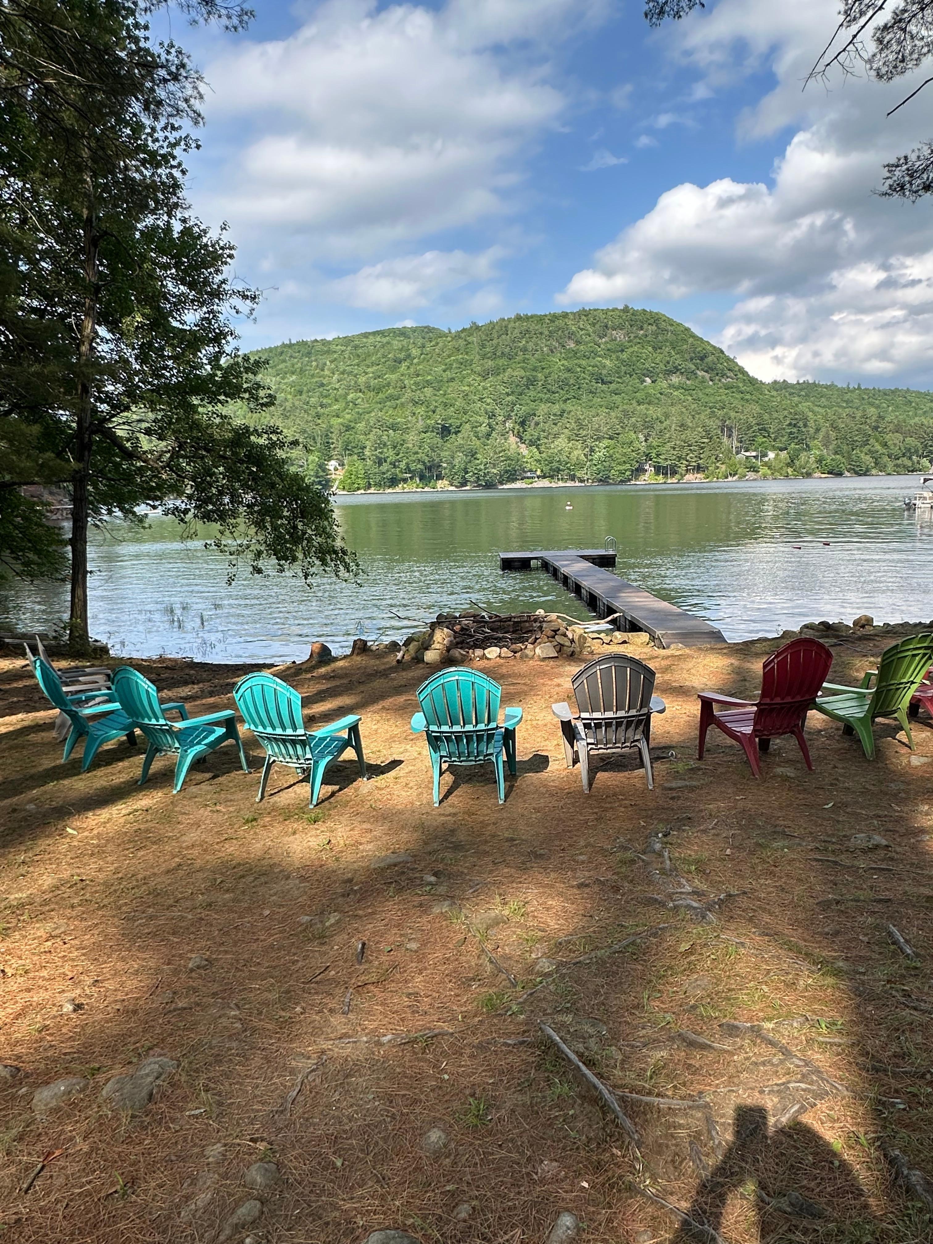 Perfect seating and  swimming area 