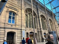Train station Strasbourg. About 10 min walk from Hotel Victoria!