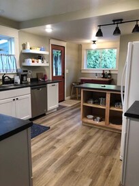 Fully stocked kitchen