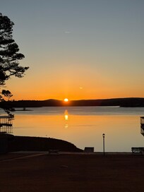 Sunrise the morning we departed