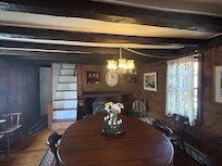 original 300-year old fireplace room