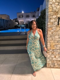 Poolside by night