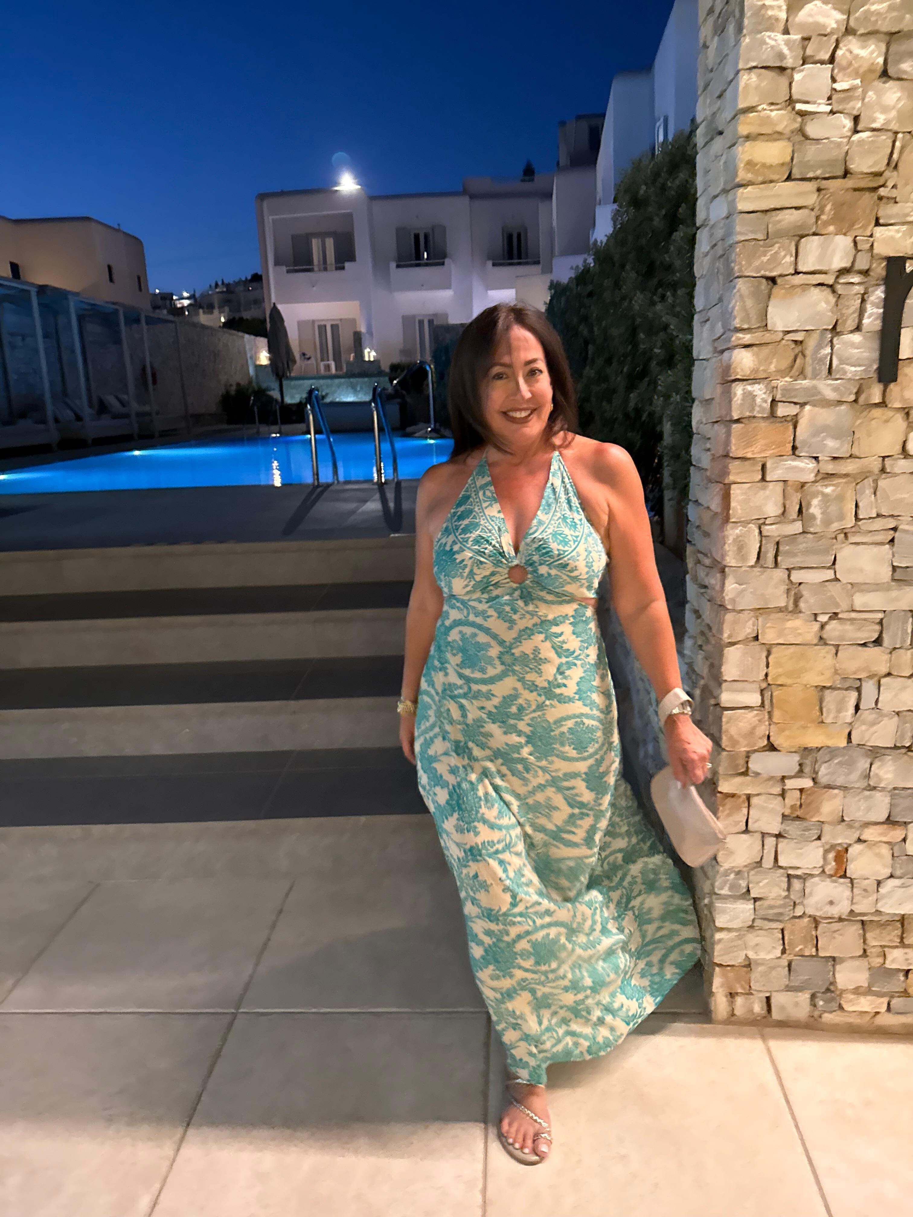 Poolside by night 