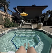 From the hot tub at 3PM on Saturday.