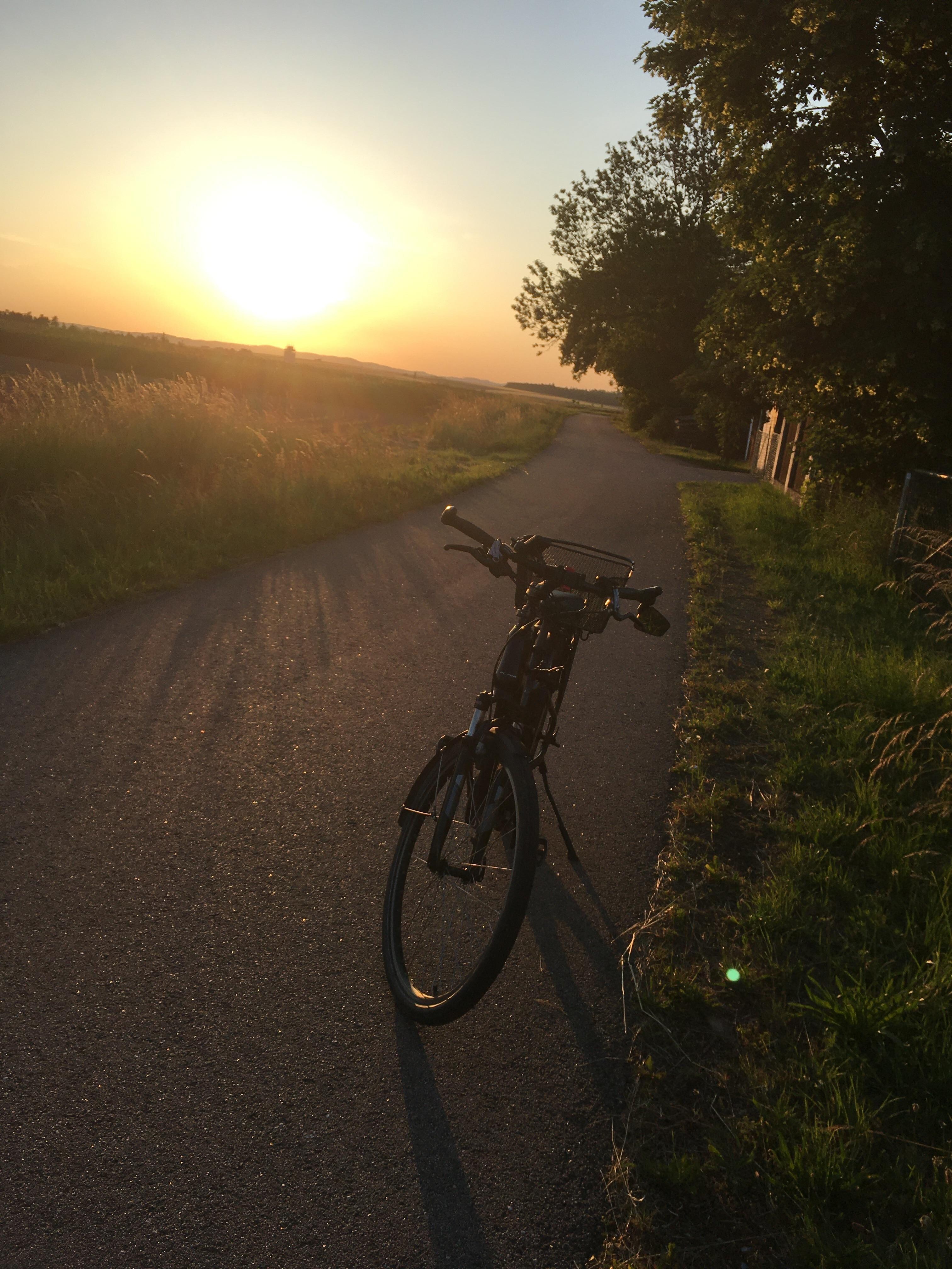 Sonnenuntegang im Waldviertel