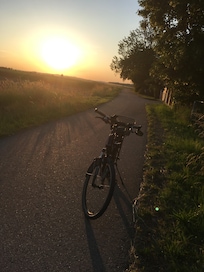 Sonnenuntegang im Waldviertel