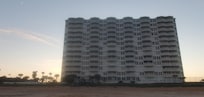 View of building from beach