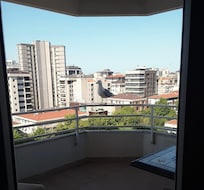 View from the terrace of my apartment at the hotel.