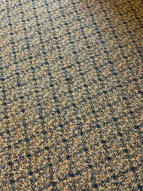 smoke free with a cigar burn on the floor