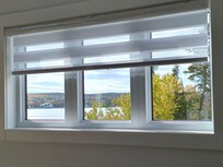 You get a view from all upstairs windows!