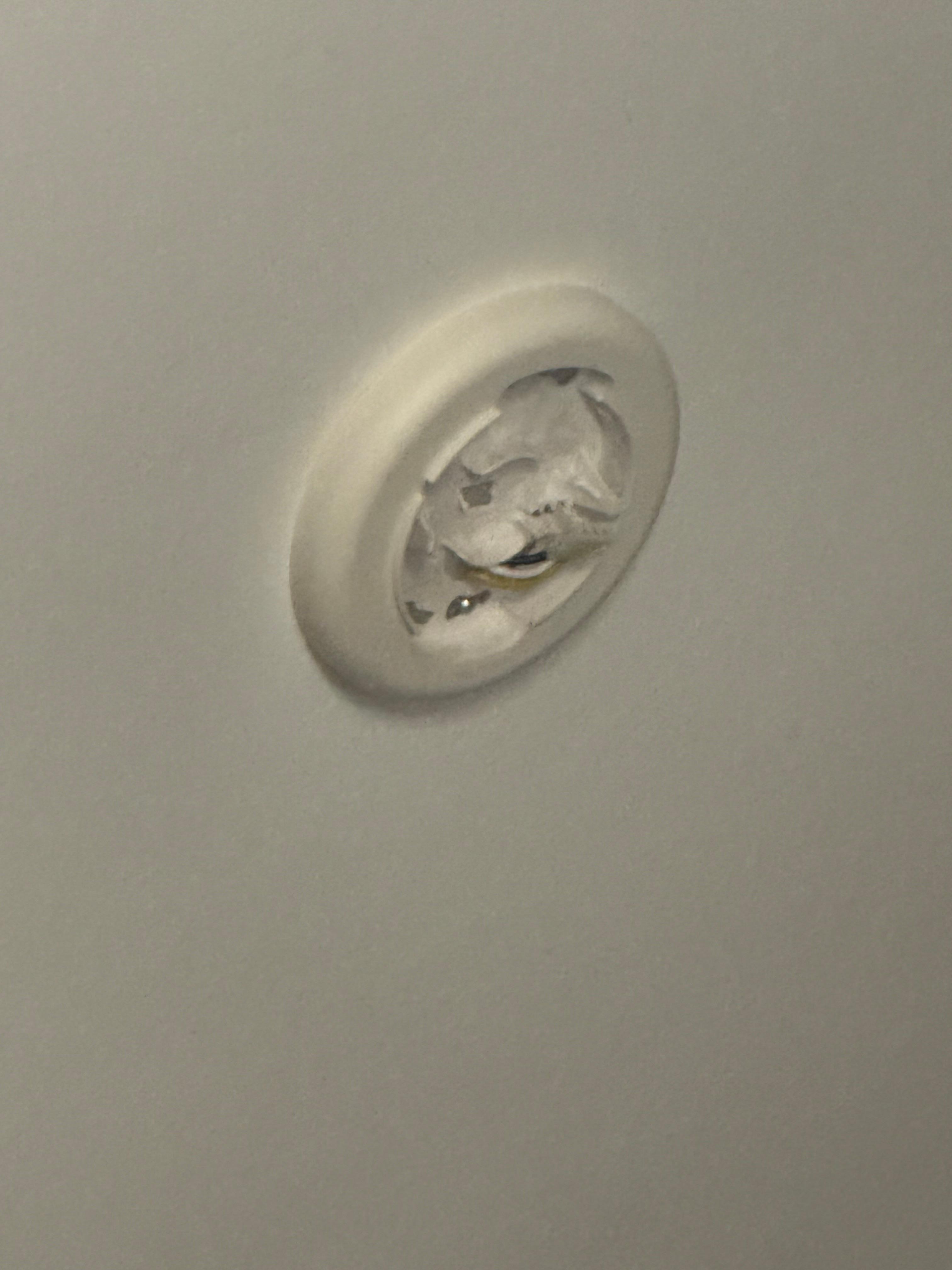 Smoke alarm should be here. 