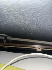 Wall and trim in double besroom