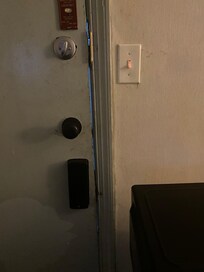 Gap in the door